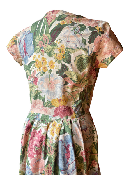 Floral Button up Dress