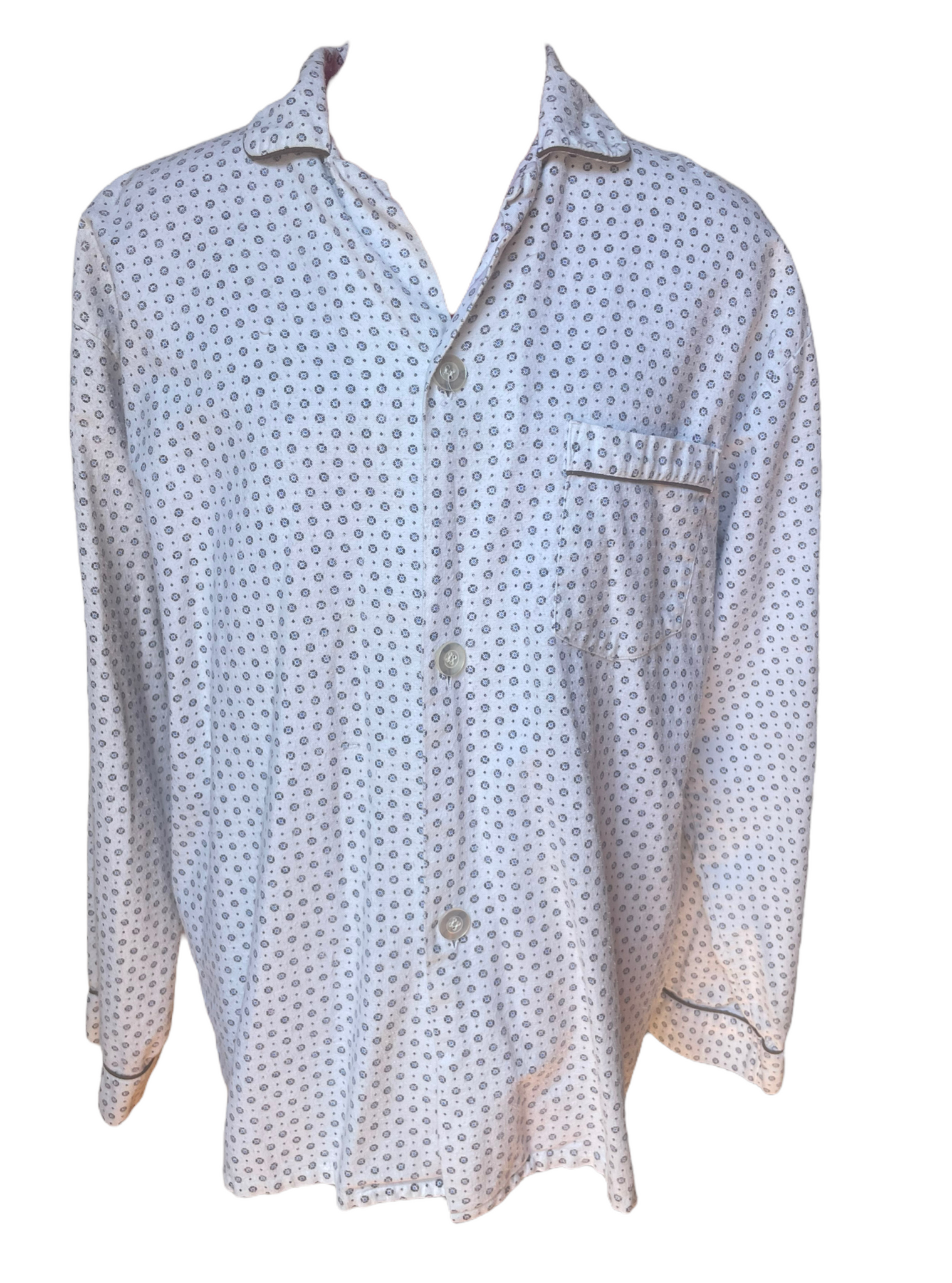 Vintage Sears Medallion Pajama Top