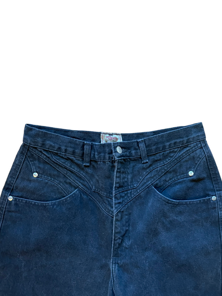 'Roper' Black Western Jeans 32
