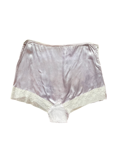 Vintage Silk Lilac Shorts