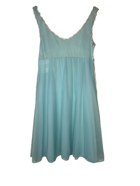 Vintage Warners Blue Baby Doll Dress