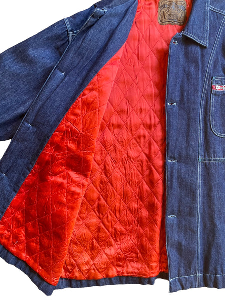 red quilted interior
