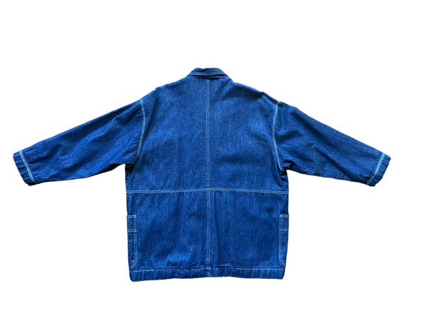 Esprit Denim Chore Jacket back view