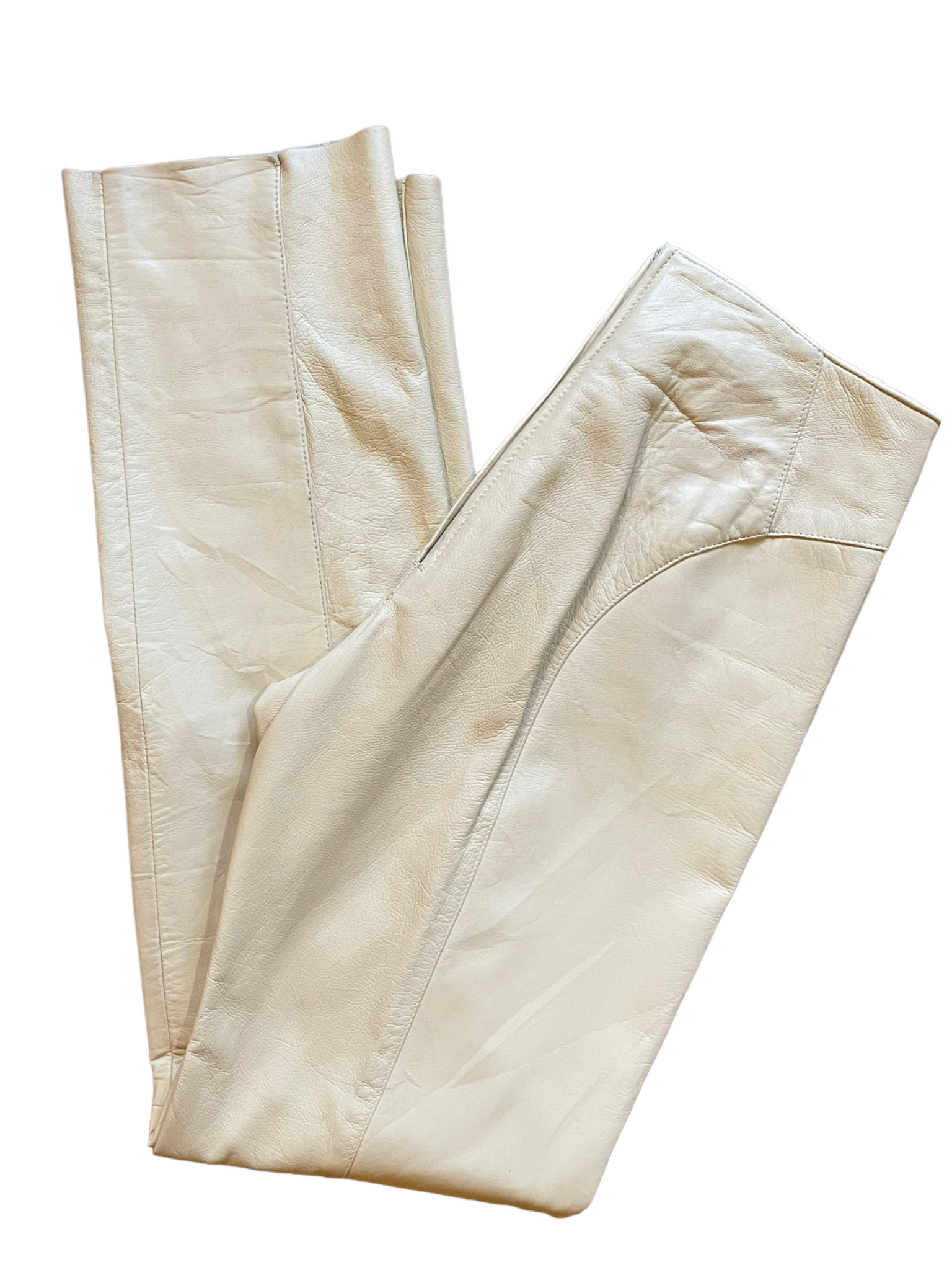 'Maverick' Butter Leather Pants 26