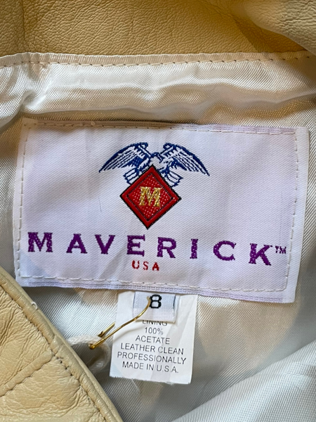 'Maverick' Butter Leather Pants 26