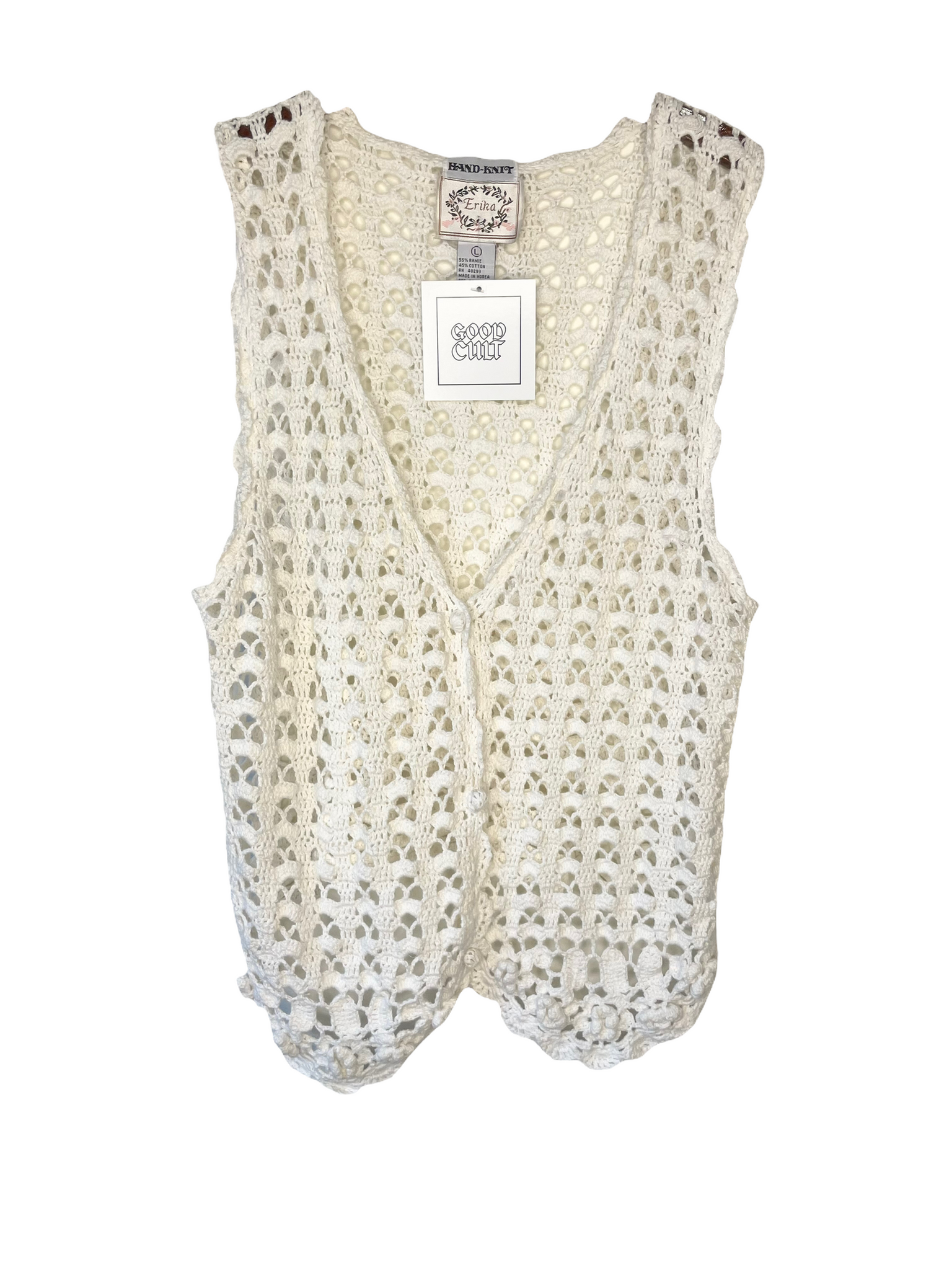 Hand Crocheted Vest