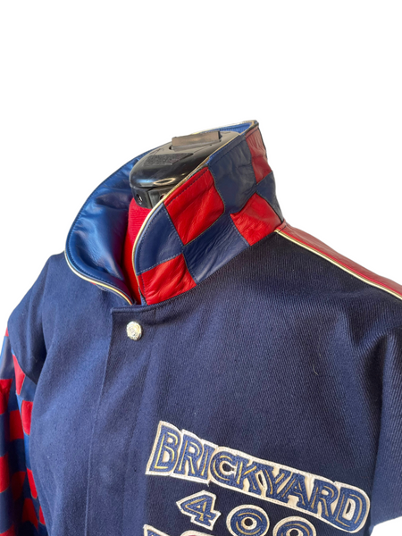 Brickyard Jeff Hamilton Leather Racing Jacket
