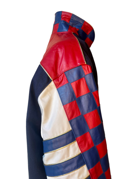 Brickyard Jeff Hamilton Leather Racing Jacket