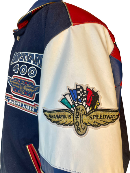 Brickyard Jeff Hamilton Leather Racing Jacket