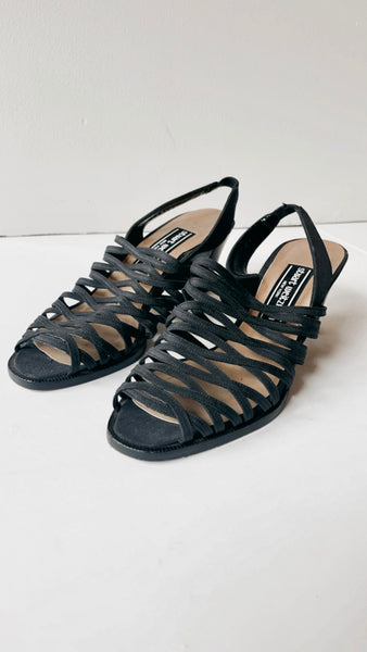 Stuart Weitzman Vintage Strappy Heels 7.5