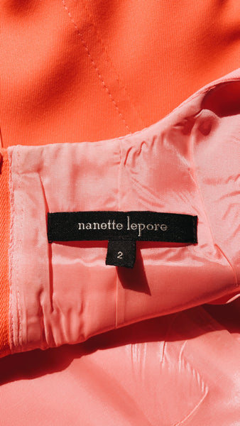Nanette Lepore pink bustier