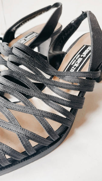 Stuart Weitzman Vintage Strappy Heels 7.5