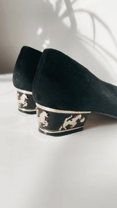 Vintage ‘Nina’ horse detail shoes 7