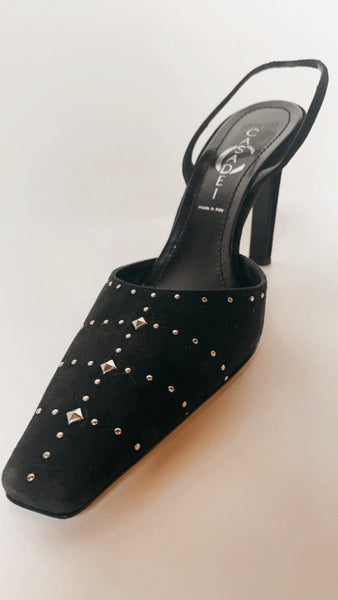 Vintage ‘Casadei’ studded heels 8.5