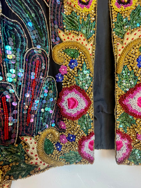 Sequin Embroidered 'Scala' Matador Jacket