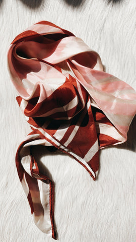 Vintage silk scarf