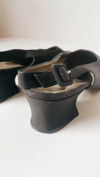 Vintage ‘Yves Saint Laurent’ Sling Back Heels 8
