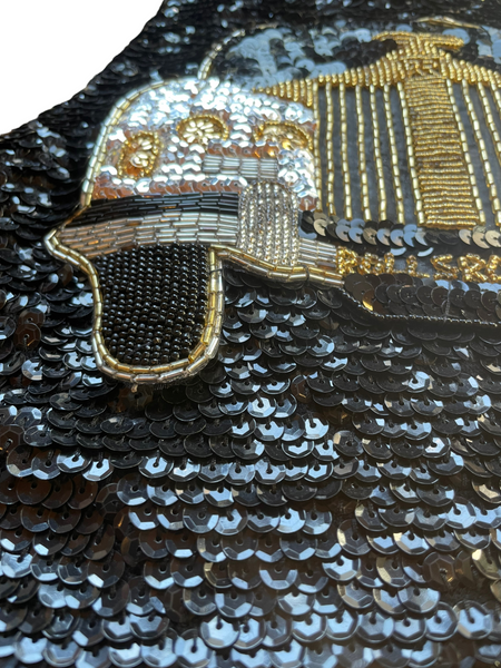 Adrienne Vittadini Rolls Royce Sequin Tank detail
