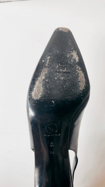 Vintage St. John checkered heels 8.5