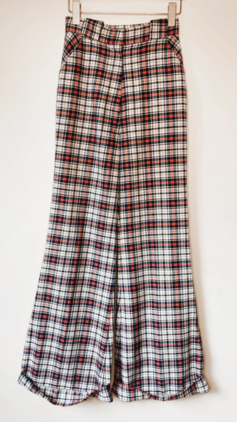 Vintage Plaid Flares 26