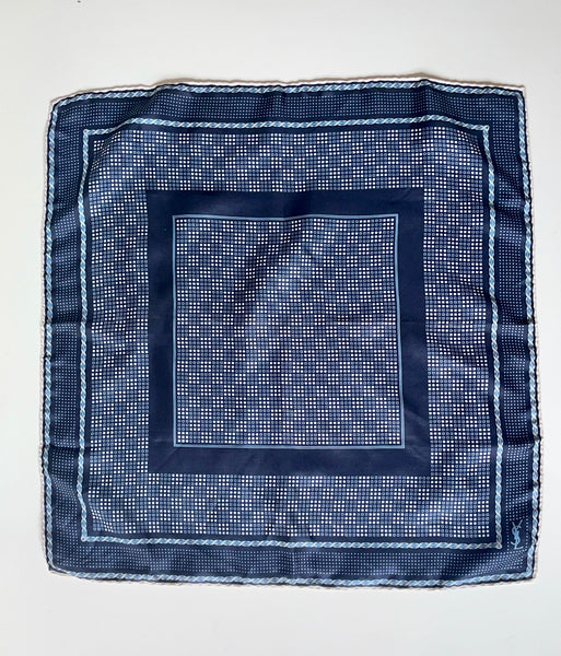 Vintage Yves Saint Laurent Silk Scarf
