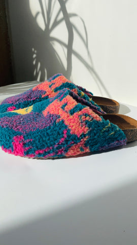 Shearling Trippy Slippers 9
