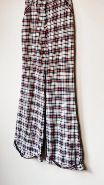 Vintage Plaid Flares 26