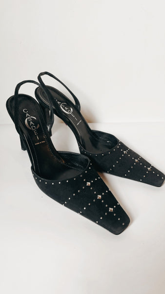 Vintage ‘Casadei’ studded heels 8.5