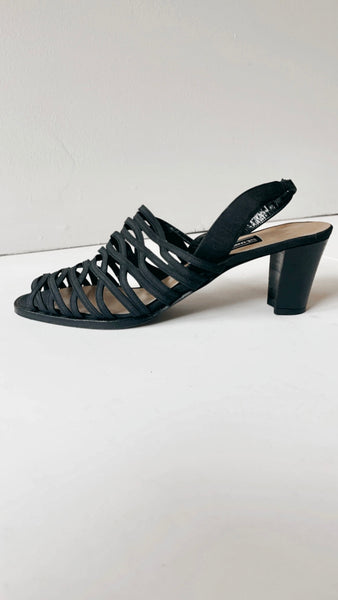 Stuart Weitzman Vintage Strappy Heels 7.5