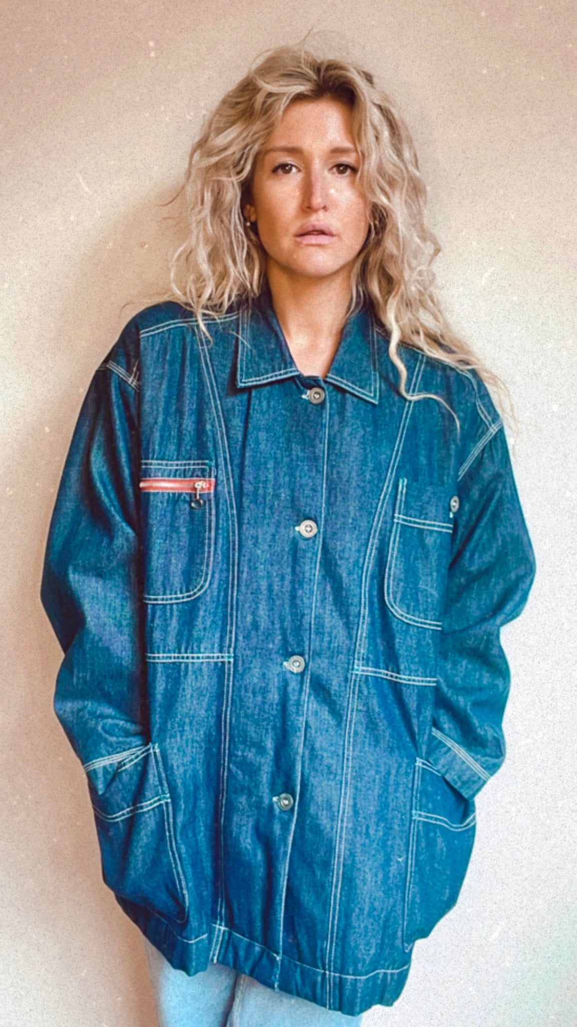Esprit Denim Chore Jacket M