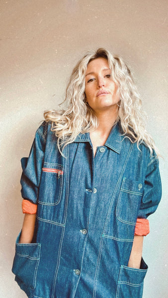 Esprit Denim Chore Jacket M