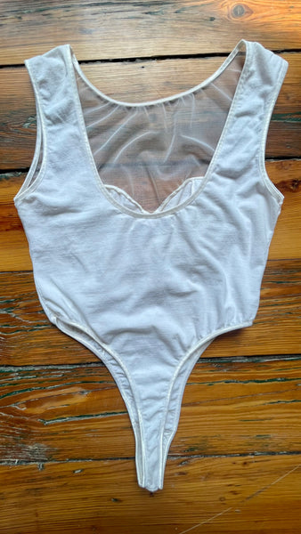 Mesh Heart Bodysuit