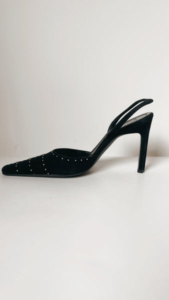 Vintage ‘Casadei’ studded heels 8.5