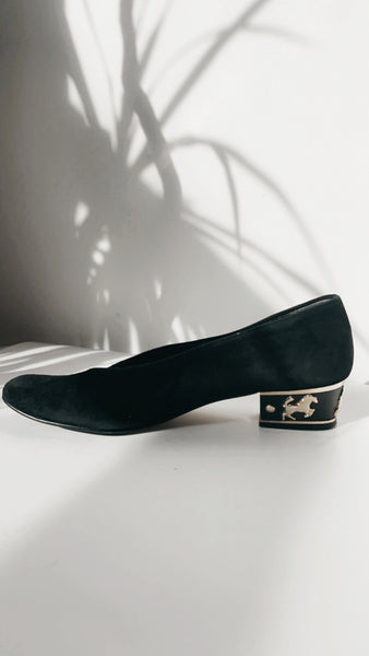 Vintage ‘Nina’ horse detail shoes 7