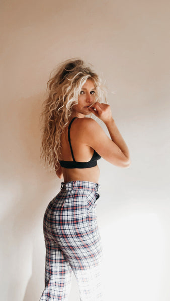 Vintage Plaid Flares 26
