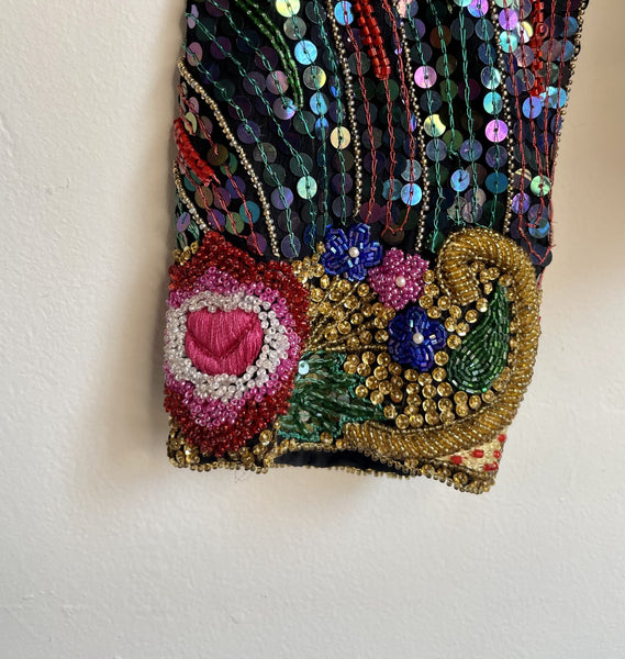 Sequin Embroidered 'Scala' Matador Jacket