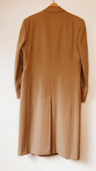 Vintage Camel Dress Coat