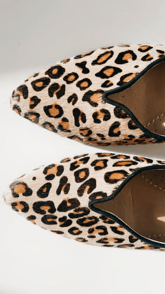 Cheetah Pony Hair Flats 9
