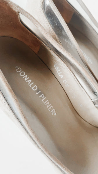 Vintage ‘Donald J. Pliner’ suede heels 7.5