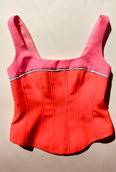Nanette Lepore pink bustier
