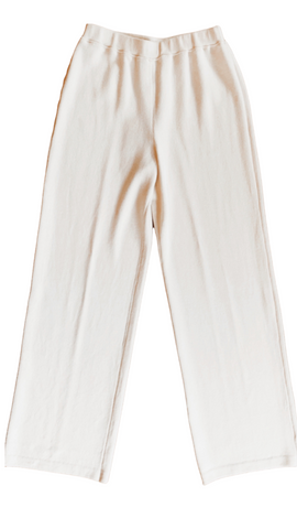 St. John Knit Cream Pants